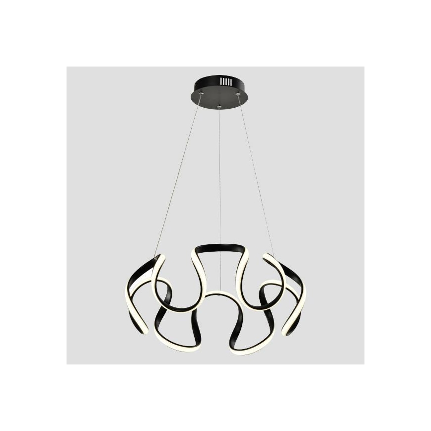 Lampadario LED a sospensione con filo LED/60W/230V 3000K nero