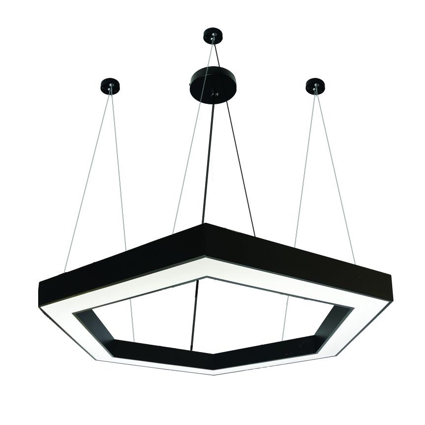 Lampadario LED a sospensione con filo LED/60W/230V 4000K diametro 120 cm