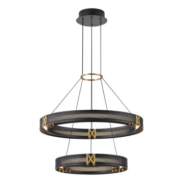 Lampadario LED a sospensione con filo LED/62W/230V 3000K 62x120 cm