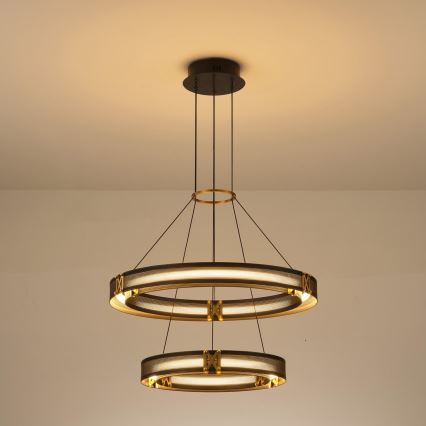 Lampadario LED a sospensione con filo LED/62W/230V 3000K 62x120 cm