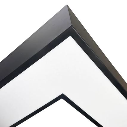 Lampadario LED a sospensione con filo LED/70W/230V 4000K 100x100 cm nero