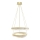 Lampadario LED a sospensione con filo LED/85W/230V diametro 60 cm oro