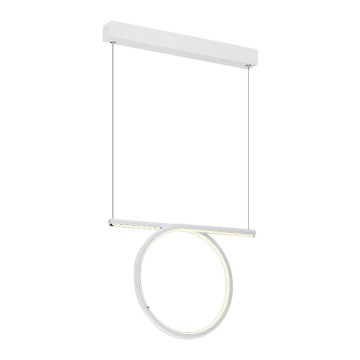 Lampadario LED a sospensione con filo LOOP LED/20W/230V bianco