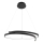 Lampadario LED a sospensione con filo LORENZO LED/35W/230V nero