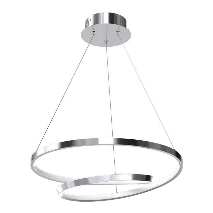 Lampadario LED a sospensione con filo LUCERO LED/48W/230V cromo lucido