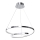 Lampadario LED a sospensione con filo LUCERO LED/48W/230V cromo lucido