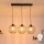 Lampadario LED a sospensione con filo MERCURE 3xE27/15W/230V