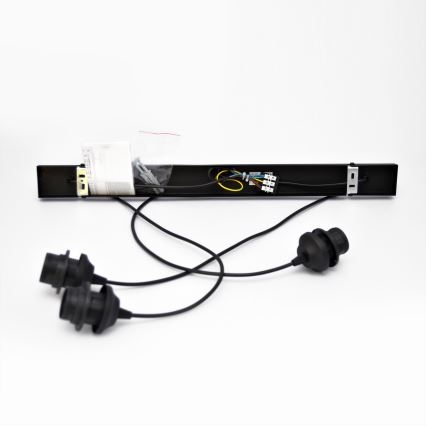 Lampadario LED a sospensione con filo MERCURE 3xE27/15W/230V