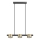 Lampadario LED a sospensione con filo MIRELLA 3xGX53/6W/230V oro/nero