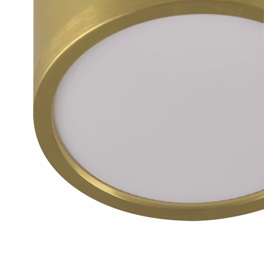 Lampadario LED a sospensione con filo MIRELLA 3xGX53/6W/230V oro/nero