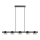 Lampadario LED a sospensione con filo MIRELLA 5xGX53/6W/230V nero