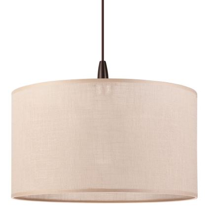 Lampadario LED a sospensione con filo NOEL 1xE27/60W/230V beige