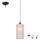 Lampadario LED a sospensione con filo NOEL MINI 1xE27/60W/230V beige