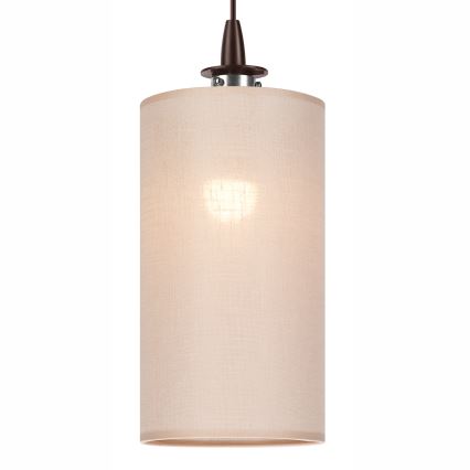 Lampadario LED a sospensione con filo NOEL MINI 1xE27/60W/230V beige