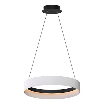 Lampadario LED a sospensione con filo ORBITA LED/52W/230V bianco/nero