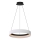 Lampadario LED a sospensione con filo ORBITA LED/52W/230V bianco/nero