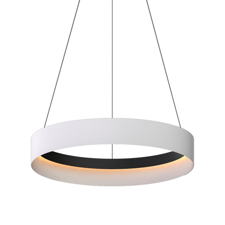 Lampadario LED a sospensione con filo ORBITA LED/52W/230V bianco/nero