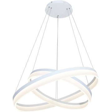 Lampadario LED a sospensione con filo RING con telecomando LED/60W/230V