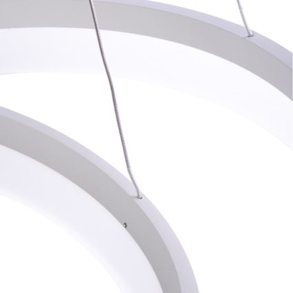 Lampadario LED a sospensione con filo RING con telecomando LED/60W/230V