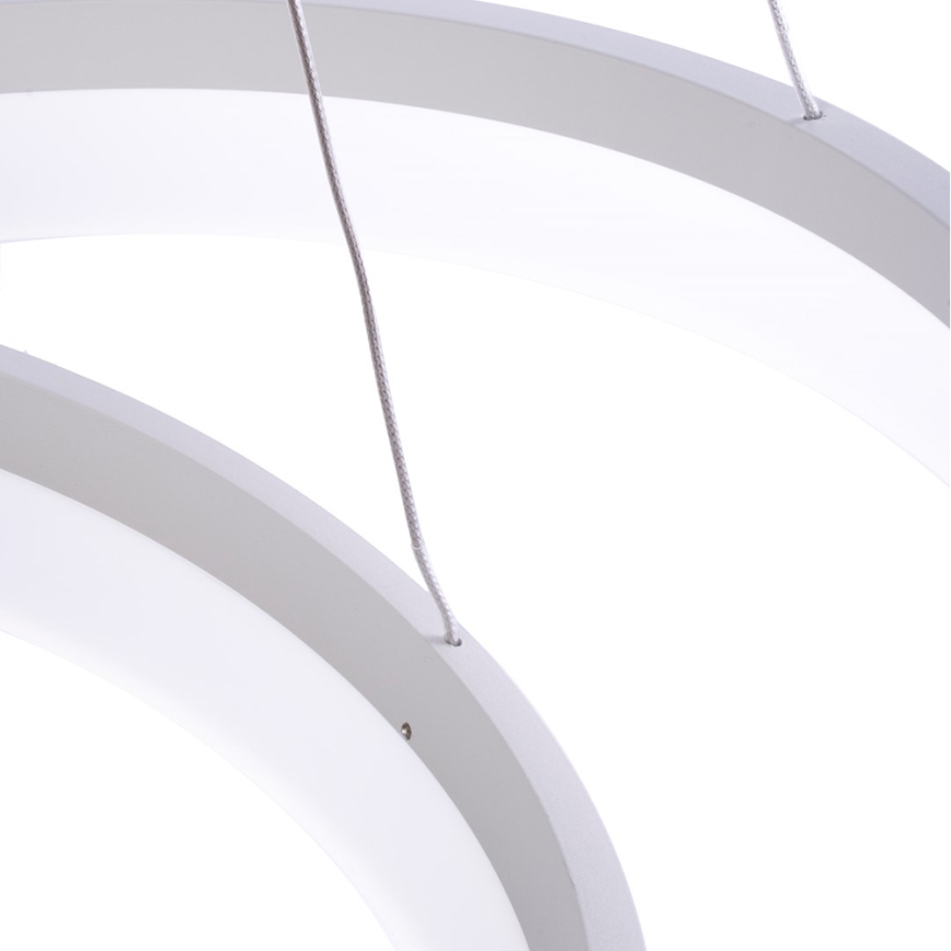 Lampadario LED a sospensione con filo RING con telecomando LED/60W/230V