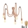 Lampadario LED a sospensione con filo ROPE CASA 5xE27/10W/230V ragno