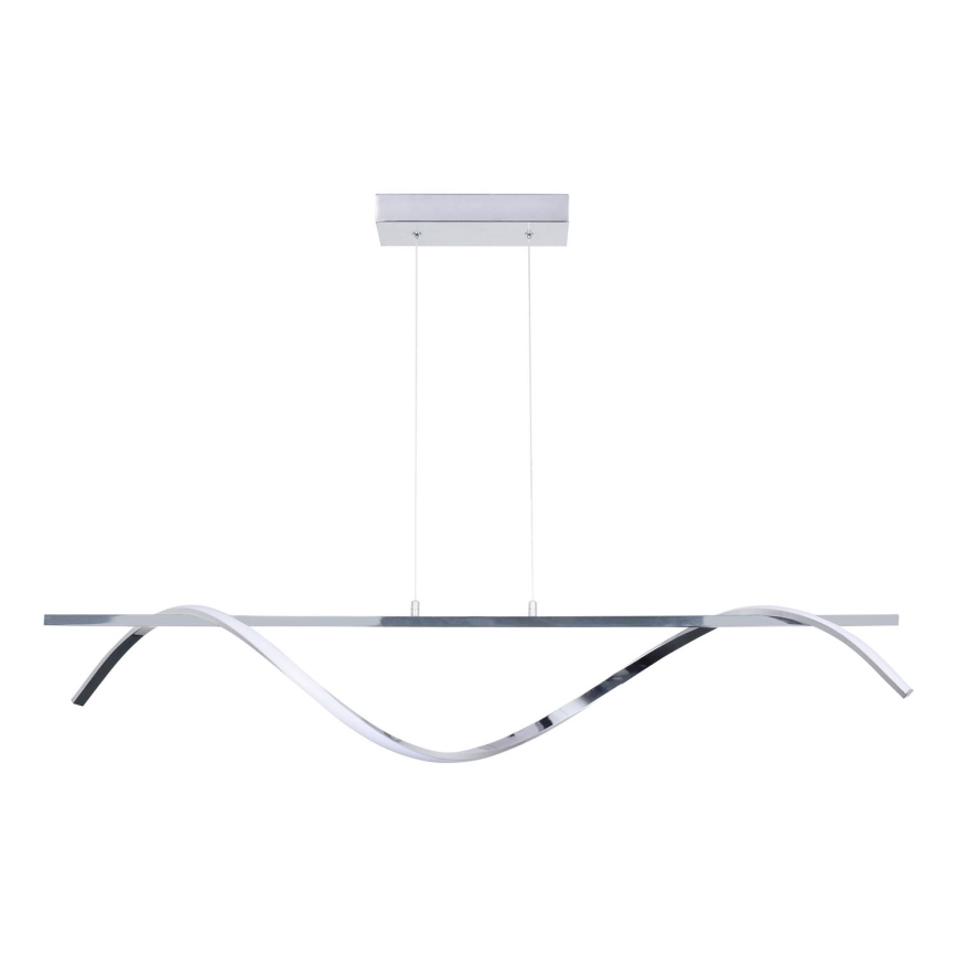 Lampadario LED a sospensione con filo RUMBA LED/23W/230V 4000K cromo lucido
