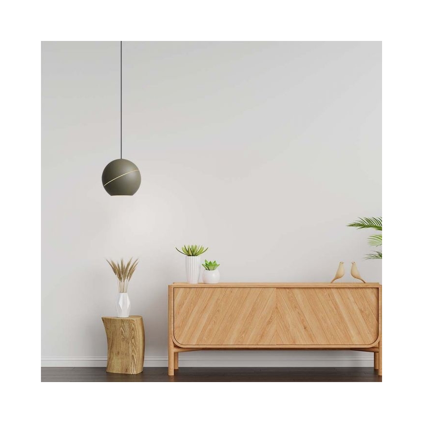 Lampadario LED a sospensione con filo touch LED/8,5W/230V 3000K grigio