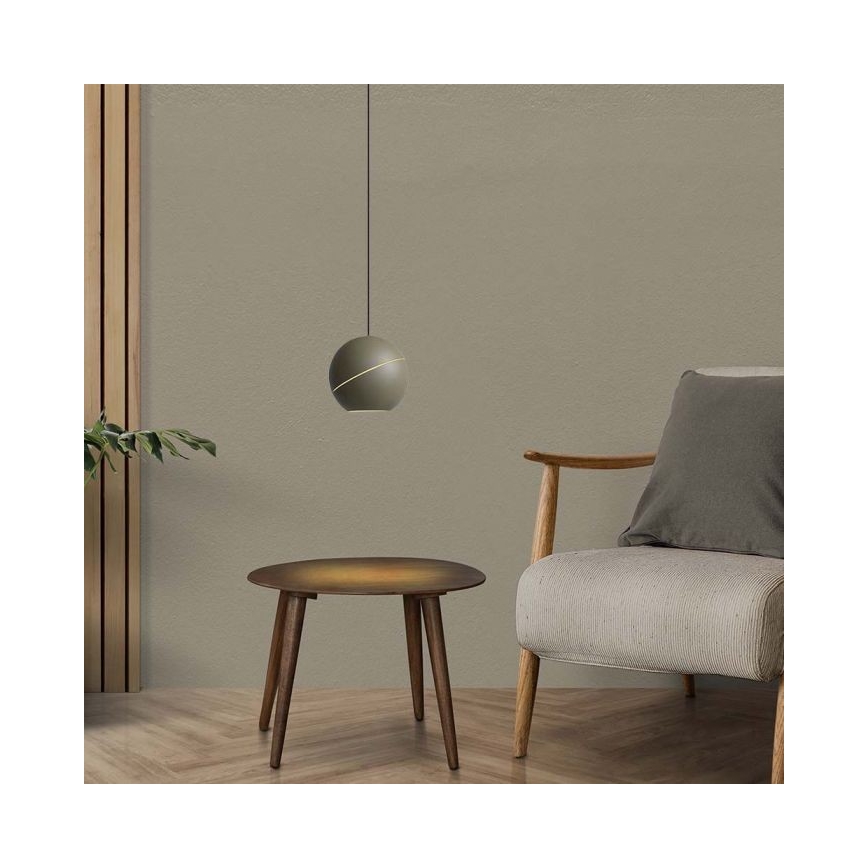 Lampadario LED a sospensione con filo touch LED/8,5W/230V 3000K grigio