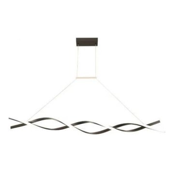 Lampadario LED a sospensione con filo TWIST LED/37W/230V 4000K 120 cm nero
