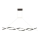 Lampadario LED a sospensione con filo TWIST LED/37W/230V 4000K 120 cm nero