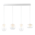 Lampadario LED a sospensione con filo VASO LED/15W/230V bianco
