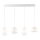 Lampadario LED a sospensione con filo VASO LED/15W/230V bianco