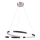 Lampadario LED a sospensione con filo ZEFIRA LED/40W/230V 4000K diametro 50 cm cromo lucido