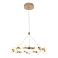 Lampadario LED a sospensione MARS LED/50W/230V 3000K oro
