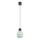 Lampadario LED a sospensione su cavo CACTUS LED/3W/230V 3000K nero/blu