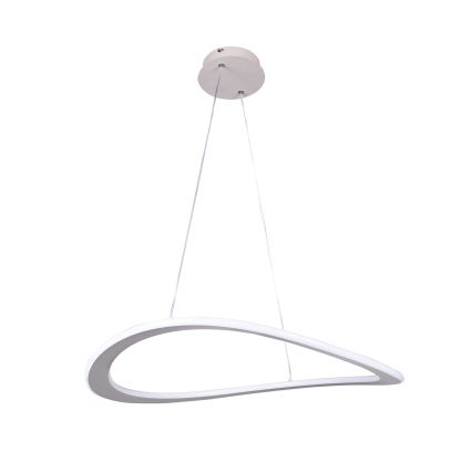 Lampadario LED a sospensione su cavo CASHMERE LED/40W/230V diam. 59,5 cm bianco