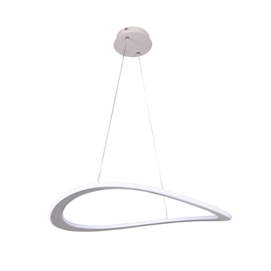 Lampadario LED a sospensione su cavo CASHMERE LED/40W/230V diam. 59,5 cm bianco