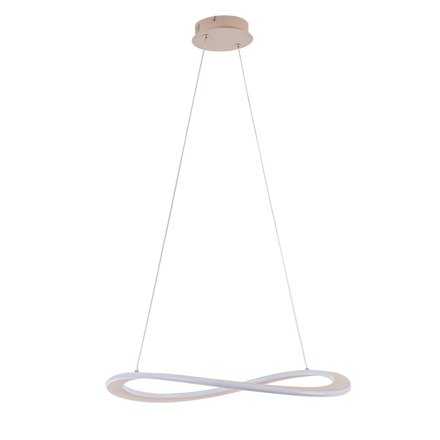 Lampadario LED a sospensione su cavo CASHMERE LED/40W/230V diam. 59,5 cm bianco