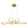 Lampadario LED a sospensione su cavo JILL LED/53W/230V oro