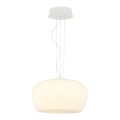 Lampadario LED a sospensione su cavo NADIA LED/20W/230V bianco
