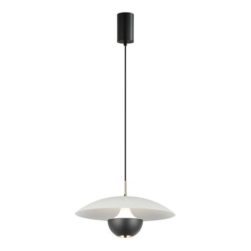 Lampadario LED a sospensione su cavo VALIA LED/9W/230V grigio/nero