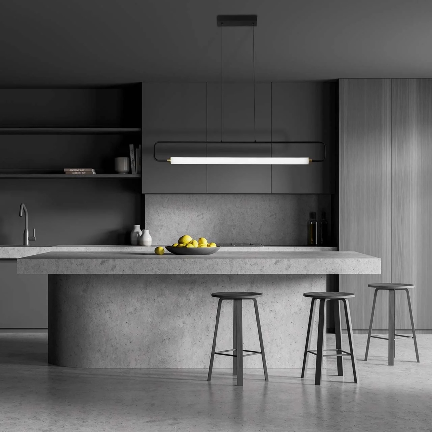 Lampadario LED con cavo FELICJA LED/30W/230V 4000K nero