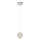 Lampadario LED CREMONA 1xLED/5W/230V 3000K cromo opaco