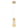 Lampadario LED CREMONA LED/5W/230V 3000K oro