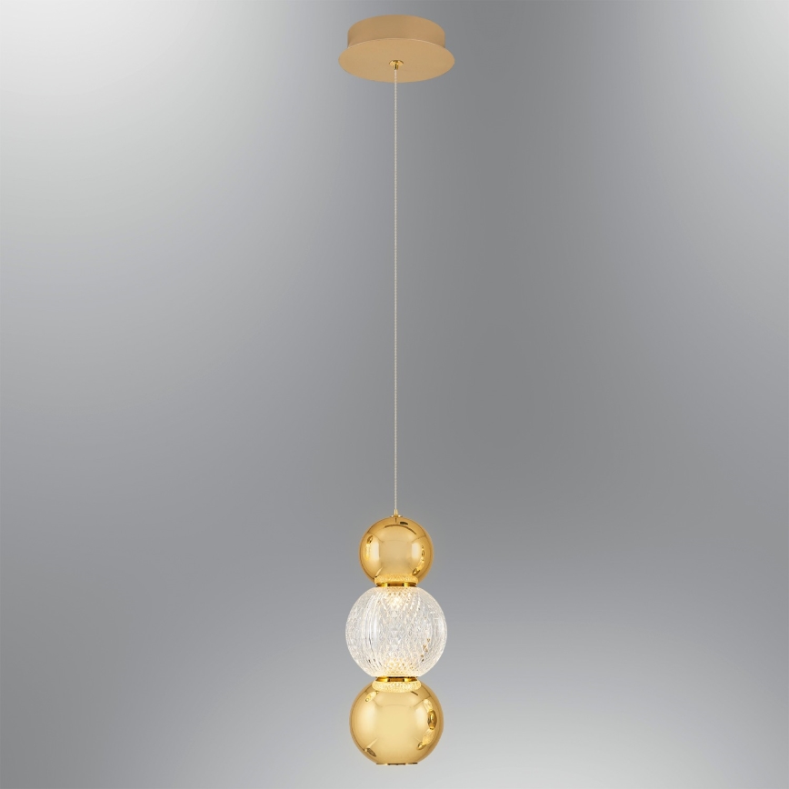 Lampadario LED CREMONA LED/5W/230V 3000K oro