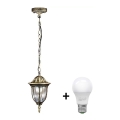 Lampadario LED da esterno FLORENCJA 1xE27/10W/230V IP43