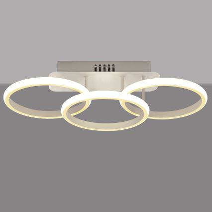 Lampadario LED da superficie BARI LED/30W/230V bianco