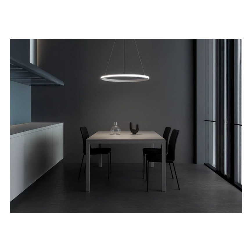 Lampadario dimmerabile a cavo LED 55W/230V 3000-6500K Ø 60 cm + telecomando