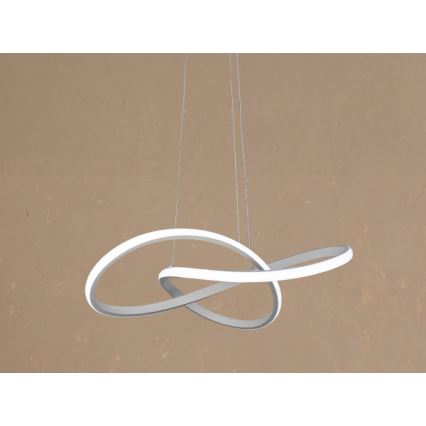 Lampadario LED dimmerabile a cavo LED/65W/230V 3000-6500K Ø 49 cm + telecomando
