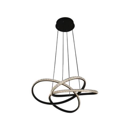 Lampadario a sospensione LED dimmerabile con cavo LED/95W/230V 3000-6500K Ø 57 cm + telecomando